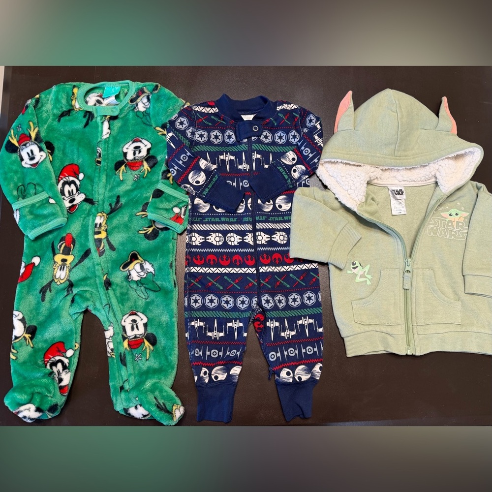 Star Wars/Disney 3-6 Month Boy Bundle